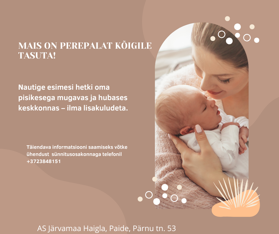 Perepalat mai 2025 tasuta